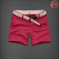 heren abercrombie and fitch casual shorts band rose rood Outlet Eindhoven xhhrg988